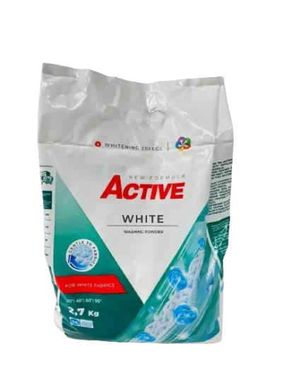 ACTIVE DETERGENT PUDRA WHITE 36 SPALARI 2.7KG