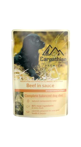 CARPATHIAN HRANA UMEDA CAINI JUNIOR VITA IN SOS 100GR