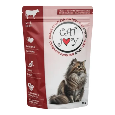 CAT JOY HRANA PISICI IN SOS PLIC 85G VITA