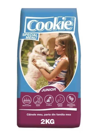 COOKIE HRANA USCATA VITA CAINI JUNIOR 2KG