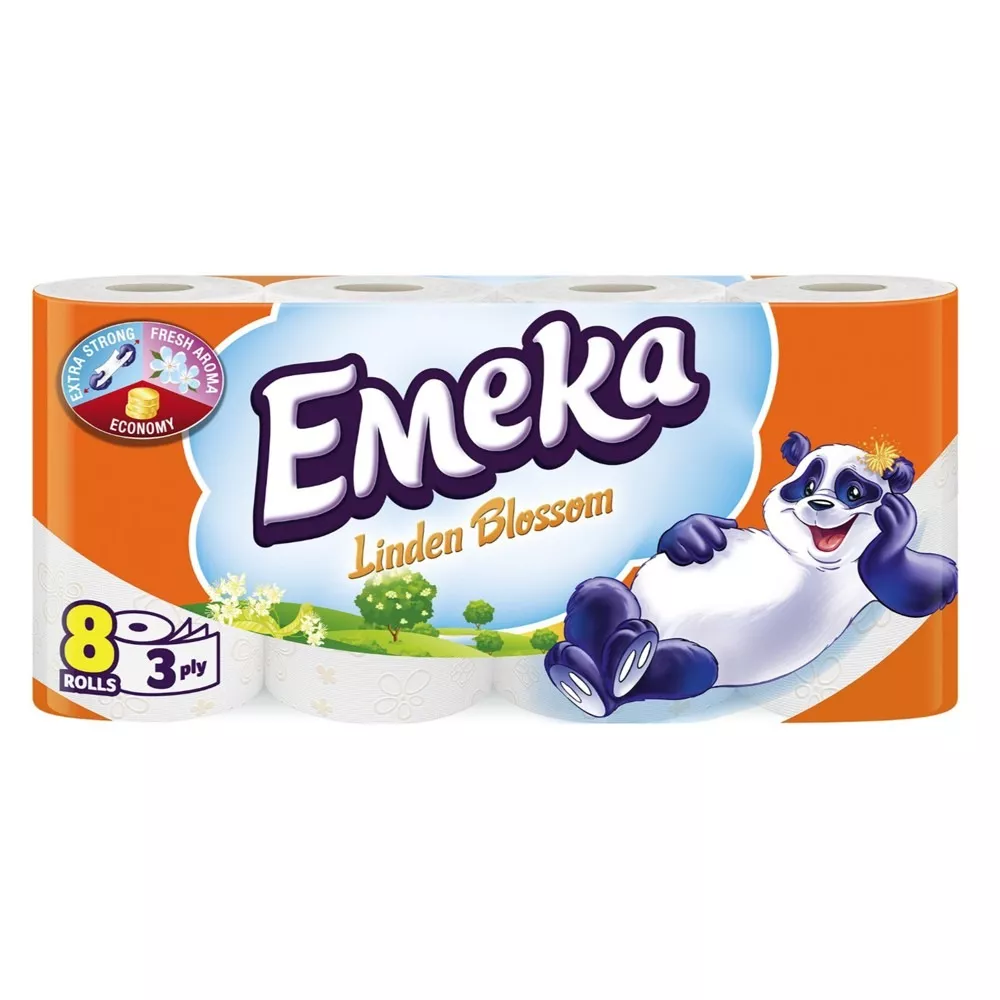 Emeka hartie igienica linden blossom 3str 8role