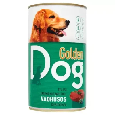 GOLDEN DOG HRANA CAINI VANAT IN SOS CONSERVA 1240GR