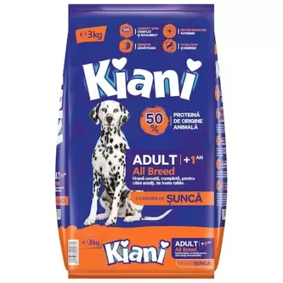KIANI HRANA DE CAINI SUNCA SAC 3KG