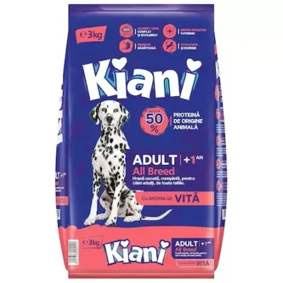 KIANI HRANA DE CAINI VITA SAC 3KG