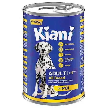 KIANI HRANA UMEDA CAINI PUI CONSERVA 415GR
