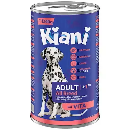 KIANI HRANA UMEDA CAINI VITA CONSERVA 1240GR