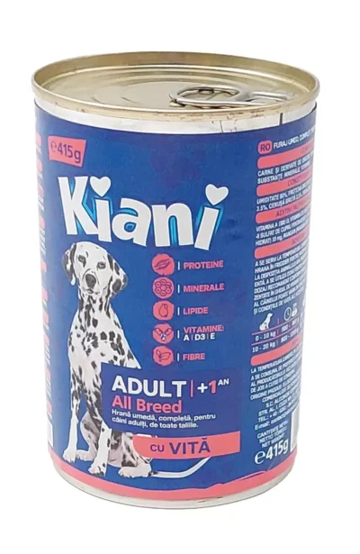 KIANI HRANA UMEDA CAINI VITA CONSERVA 415GR