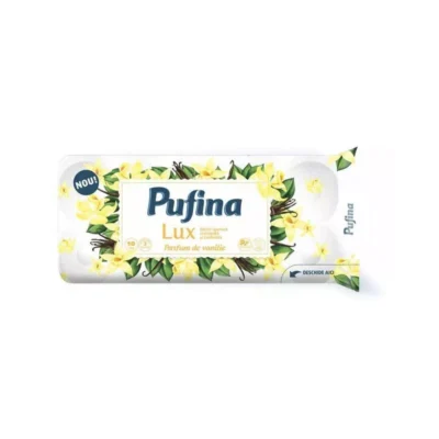  Pufina lux hartie igienica vanilie 3str 10 role