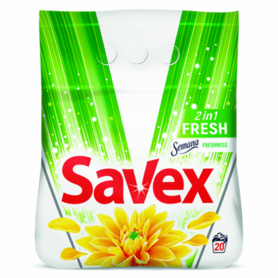 SAVEX DETERGENT AUTOMAT 2IN1 FRESH 2KG