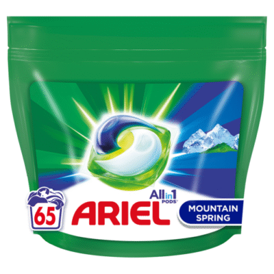 ARIEL DETERGENT CAPSULE MOUNTAIN SPRING 65BUC