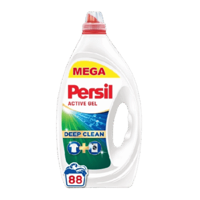 PERSIL DETERGENT LICHID MEGA ACTIVE GEL DEEP CLEAN 88 SPALARI 3.96L