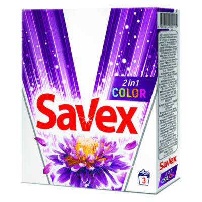 SAVEX DETERGENT AUTOMAT 2IN1 COLOR 300GR