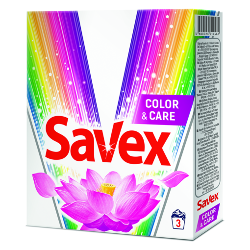 SAVEX DETERGENT AUTOMAT COLOR&CARE 300GR