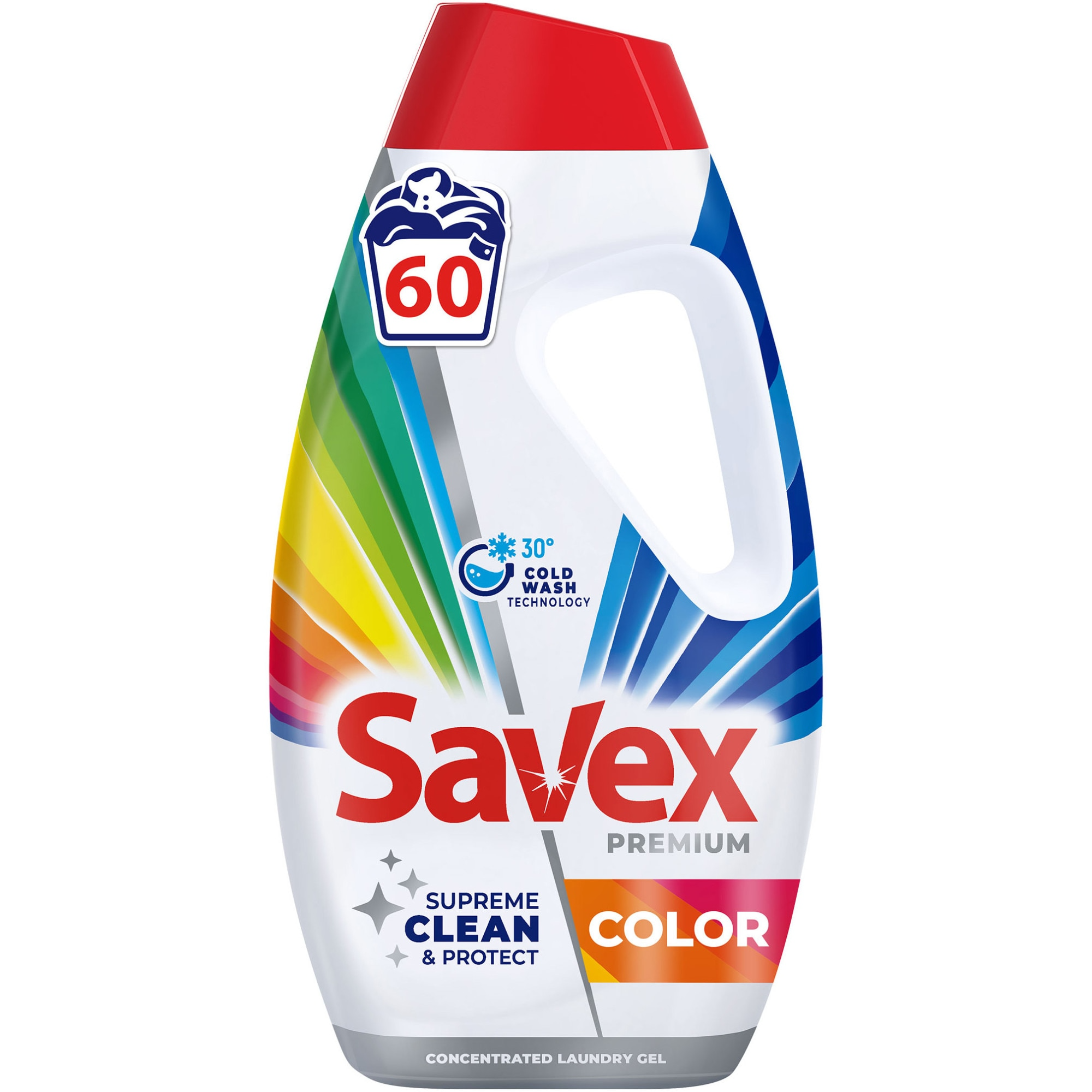 SAVEX PREMIUM DETERGENT LICHID COLOR 60SPALARI 2.7L