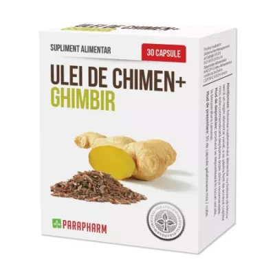 Ulei de chimen+ghimbir, 30 cp