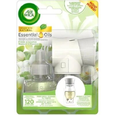 Air Wick Odorizant Electric Aparat+rezerva Flori Albe 19ml