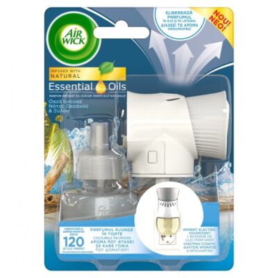 Air Wick Odorizant Electric Aparat+rezerva Oaza Turcoaz 19ml