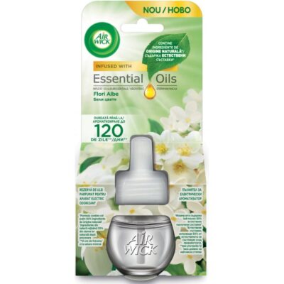 Air Wick Odorizant Electric Rezerva Flori Albe 19ml