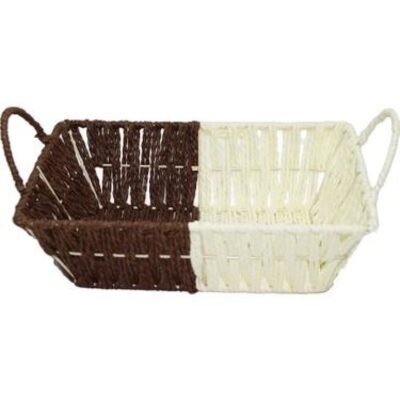 Lve Cos Impletit Hartie Si Metal Patrat 24*24cm 75-36