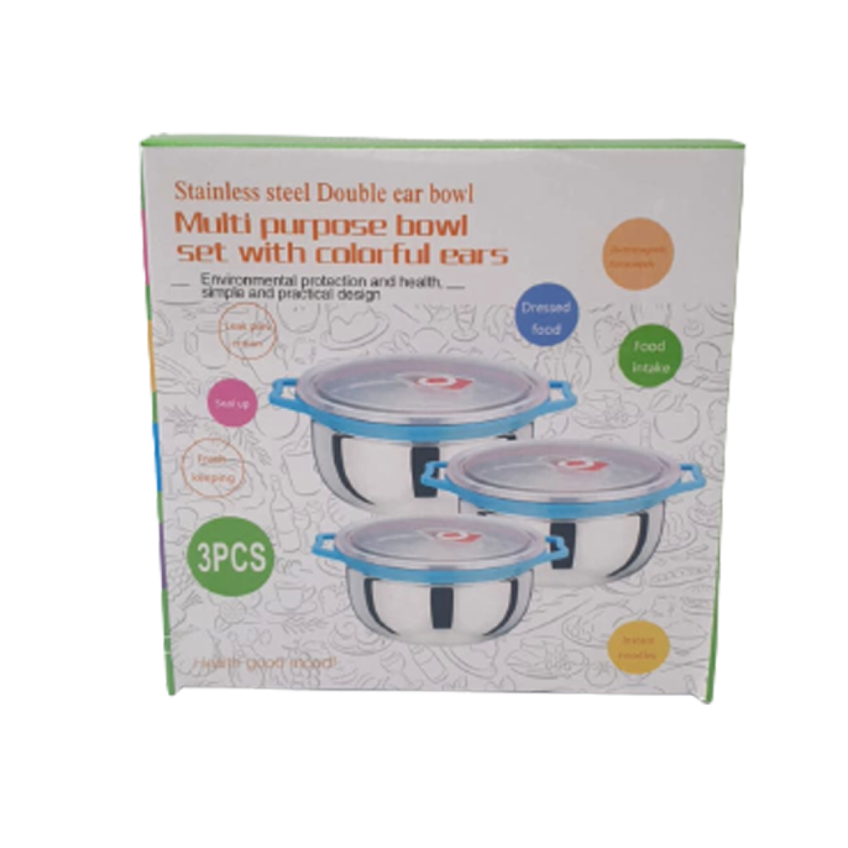 Lve Set Casolete Inox 3pcs 30-17